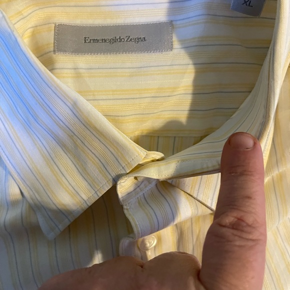 ERMENEGILDO ZEGNA MEN’s shirt BNWOT size XL - Picture 2 of 3